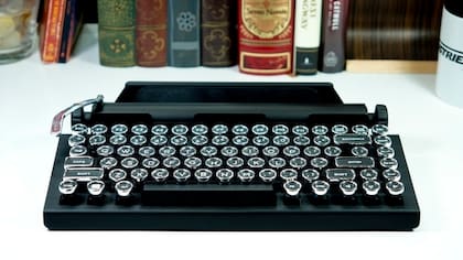 Qwerkywriter, un teclado mecánico, inalámbrico y con look retro