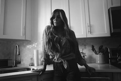 Rachel Uchitel, ex pareja de Tiger Woods, en su casa en Nueva York.