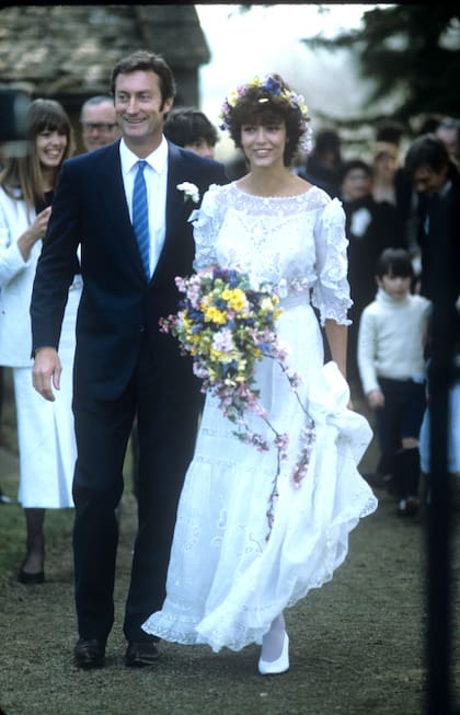 Rachel Ward y Bryan Brown se casaron nueves meses después de conocerse