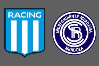 Racing Club y Independiente Rivadavia empataron 1-1
por el Torneo Apertura 2026