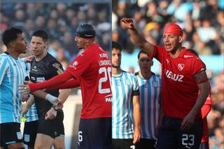 Impactante choque de cabezas de dos jugadores del Rojo