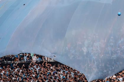 Racing vs. River jugado en el estadio de Racing