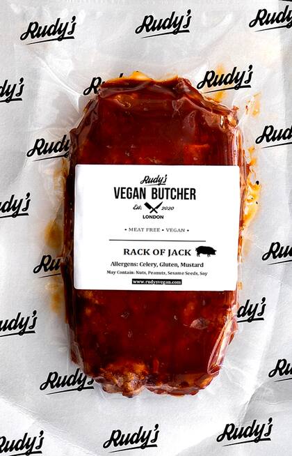 Rack of Jack o las clásicas costillas pero en su versión vegana y envasadas al vacío.