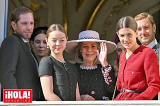 Quién es quién en la familia Grimaldi y en qué evento especial se reunieron todos