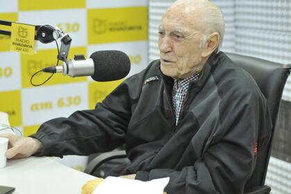 Cacho Fontana, en Radio Rivadavia