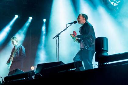 Radiohead en Tecnópolis durante el Festival Soundhearts
