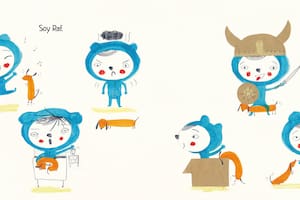 Raf, un personaje delicioso que "dialoga" con el lector