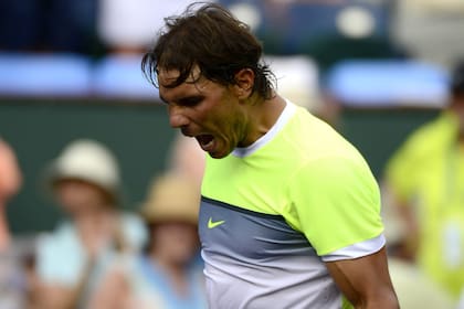 Rafa dio una muestra de que está de vuelta