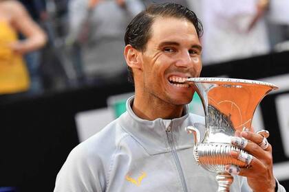 Rafa, el monarca del polvo de ladrillo, Roma