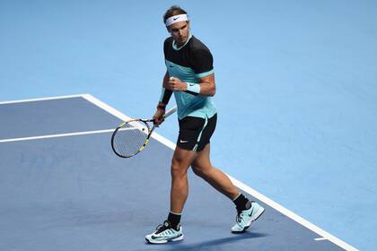 Rafa impuso su juego ante Murray