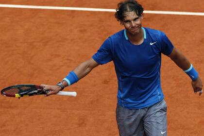 Rafa marcó un contrapunto con Federer