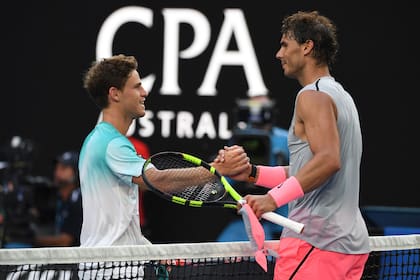 Rafa Nadal analizó la influencia de la estatura en el juego del Peque Schwartzman
