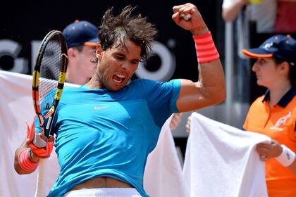 Rafa Nadal pasó al duro John Isner y avanzó en Roma