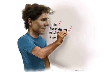 Rafa Nadal será la gran figura en Buenos Aires