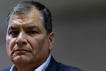 El expresidente ecuatoriano Rafael Correa