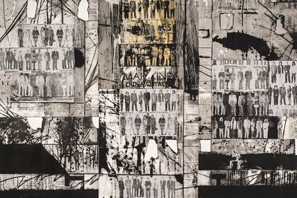 Rafael Gil primer premio grabado Salon Belgrano