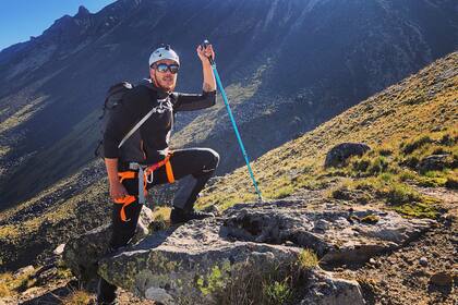Rafael Jaime, de 35 años, tiene una una extensa trayectoria en deportes extremos