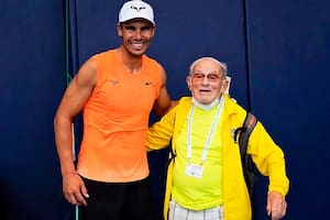 Nadal le cumplió el sueño a un rival "inoxidable": Leonid tiene ¡97 años!