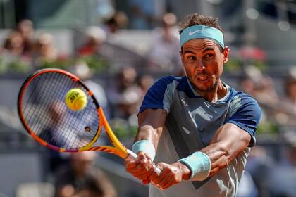 Rafael Nadal ganó cuatro veces el Masters 1000 de Madrid sobre canchas de polvo de ladrillo