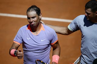 Nadal fue vapuleado en Roma a dos semanas de Roland Garros: agradeció el afecto, pero rechazó un video homenaje
