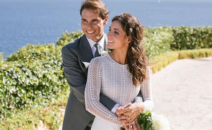 Rafael Nadal y su esposa Xisca se casaron en 2019, después de más de 15 años de relación, y ahora esperan a su primer hijo