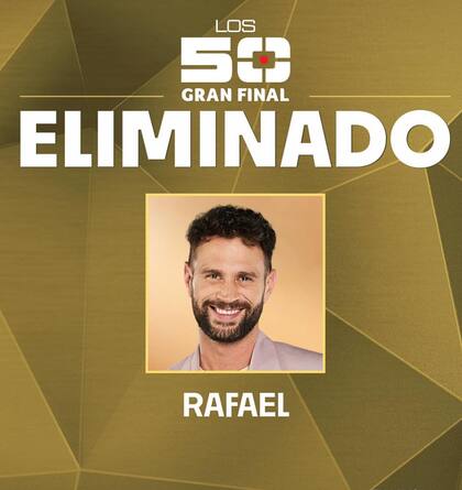 Rafael Nieves, eliminado de Los 50 de Telemundo