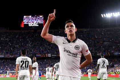 Rafael Santos Borré, el super héroe de Frankfurt que es el campeón de la Europa League