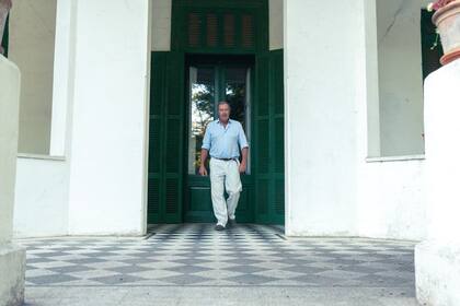 Rafael Torello, dueño y anfitrión de La Oriental desde 1996. Próximamente, dos de sus hijas se pondrán al frente de la estancia.