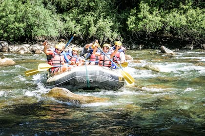 Raffting en San Martín de los Andes