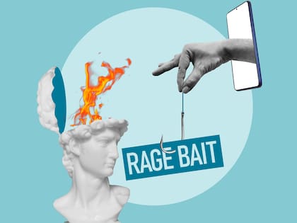 "Rage bait" fue elegida la palabra de 2025 por Oxford