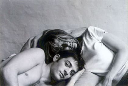 Pablo Rago y María Carámbula en 1997