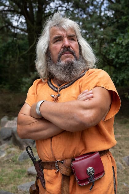 Rainer Vanauer, un experto de la cultura vikinga.