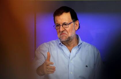 Rajoy encabezó ayer un encuentro del Partido Popular