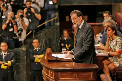 El discurso de Mariano Rajoy fue muy aplaudido