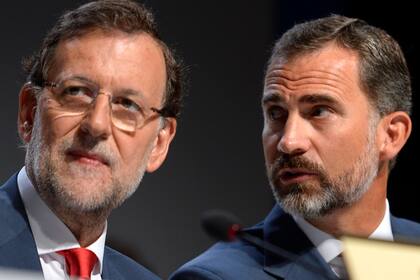 Rajoy y Felipe, príncipe de Asturias, presentes en el hotel Hilton