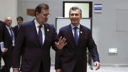 Rajoy y Macri