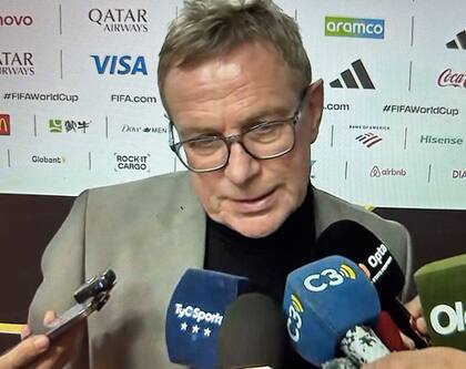Ralf Rangnick se refirió al seleccionado Albiceleste