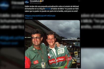 Ralf Schumacher habló sobre la salud de su hermano (Captura X)