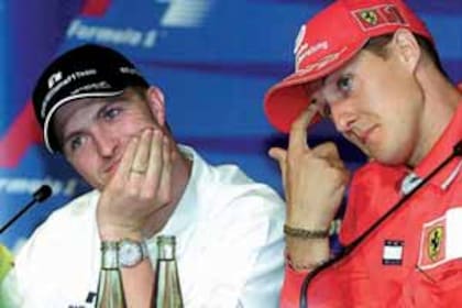 Una conferencia de prensa y la mirada de los Schumacher: "Es mi hermano mayor y mi mentor"
