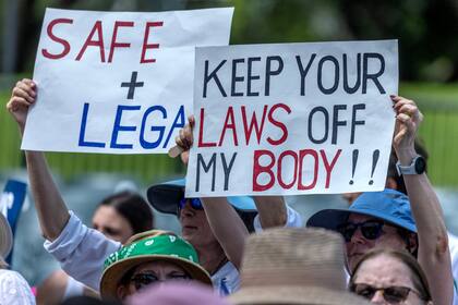 'Rally' por los derechos reproductivos en Miami, Florida, el 14 de septiembre 2024