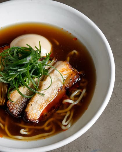 La versión de ramen de Bushi