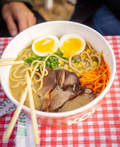 Ramen en el Food Fest de La Rural