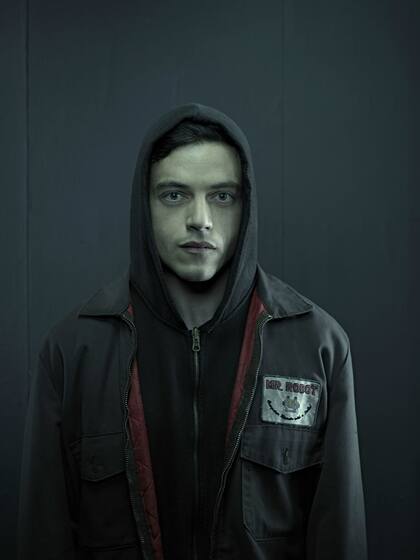 Rami Malek en Mr. Robot