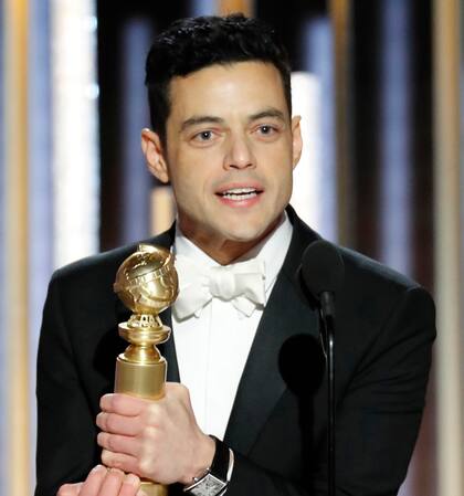 Rami Malek, mejor actor en drama por Bohemian Rhapsody