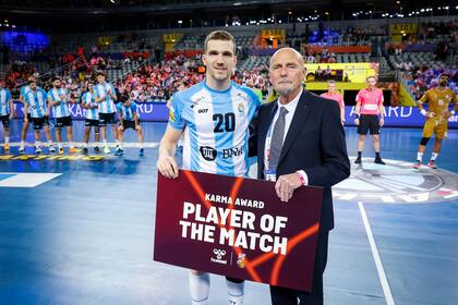 Ramiro Martínez, el MVP del partido.