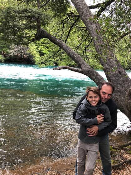 Ramiro Merlo y su padre, Carlos