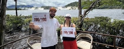 Ramiro y Clara en Venezuela.