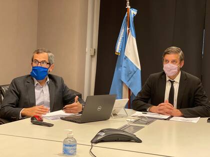 Ramiso Tosi, subsecretario de Financiamiento, y Mariano Sardi, jefe del área, el equipo que debió recibir el auxilio normativo del BCRA para asegurar un nivel de colocaciones que tranquilice al mercado