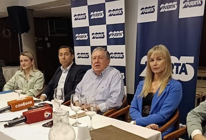 Ramón Puerta, a punto de cumplir 74 años, se presentará para diputado nacional con el lema Puerta 2025 y la gráfica que remite a la campaña Menem 1995.