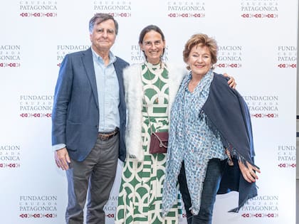 Ramón Santamarina, Magdalena Demaría y Chantal Badin